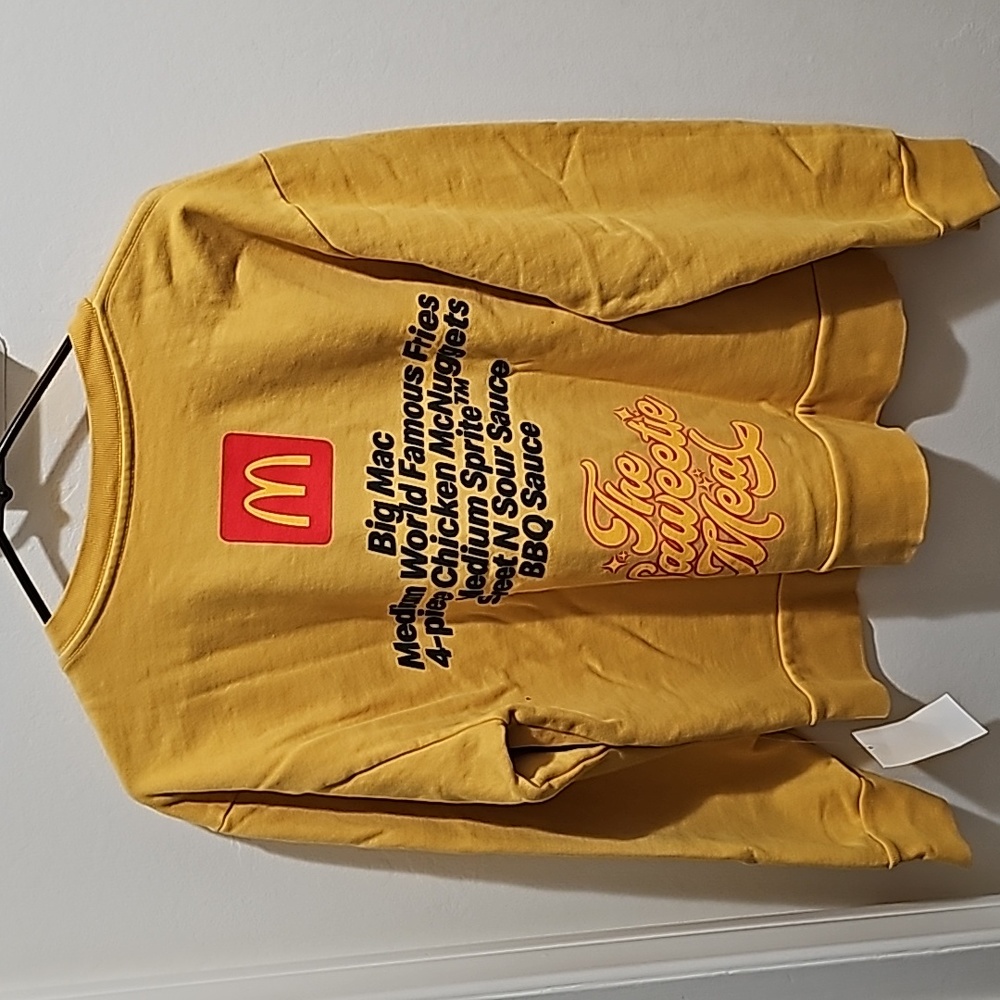 Saweetie mcdonalds sweater